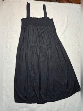 ASOS Black Tiered Summer Sundress